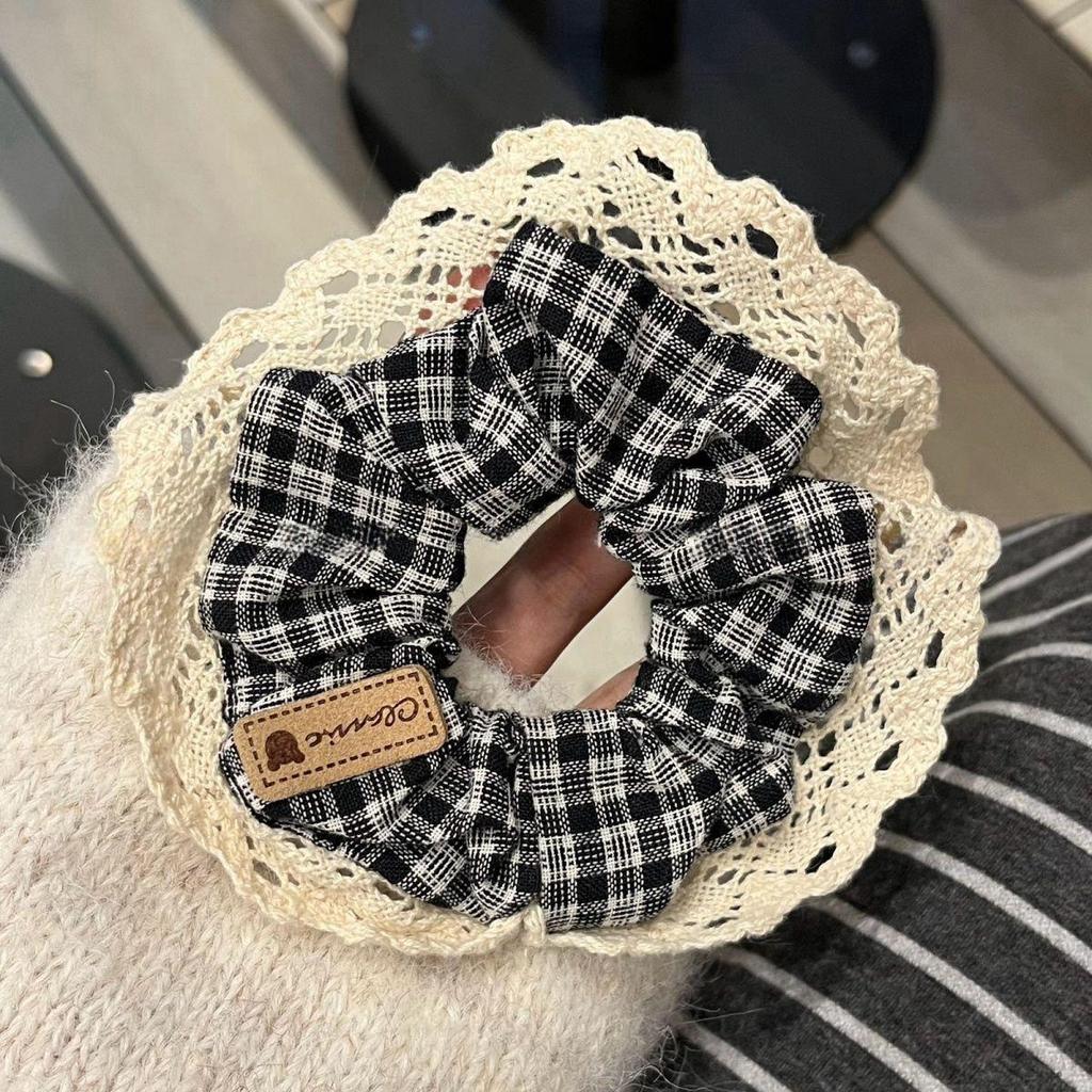 Women's Fresh Intestine Hair Tie: Gentle, Versatile, Sweet & Cute for Damage-free, Stylish Buns this Summer