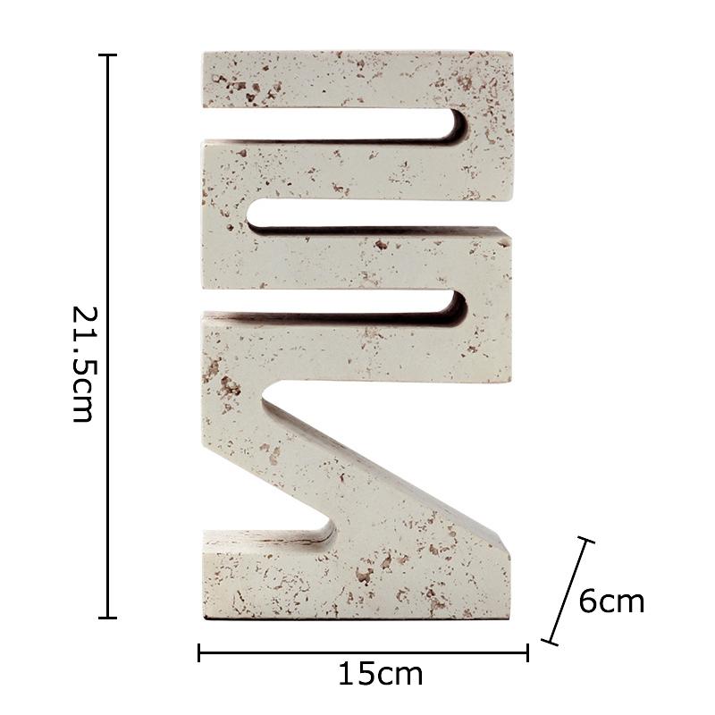 Kreatywne Imitacje Jaskiniowego Kamienia Geometryczne Ozdoby Nowoczesne Rzemiosło Dekoracja Biurka Geometryczna Rzeźba z Żywicy Estetyczny Wystrój Pokoju