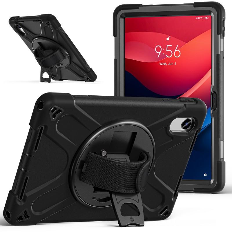 Rugged Protective Case With Kickstand Motorola Moto Pad 60 Pro Tablet Shockproof Scratch Resistant Full Coverage Adjustable