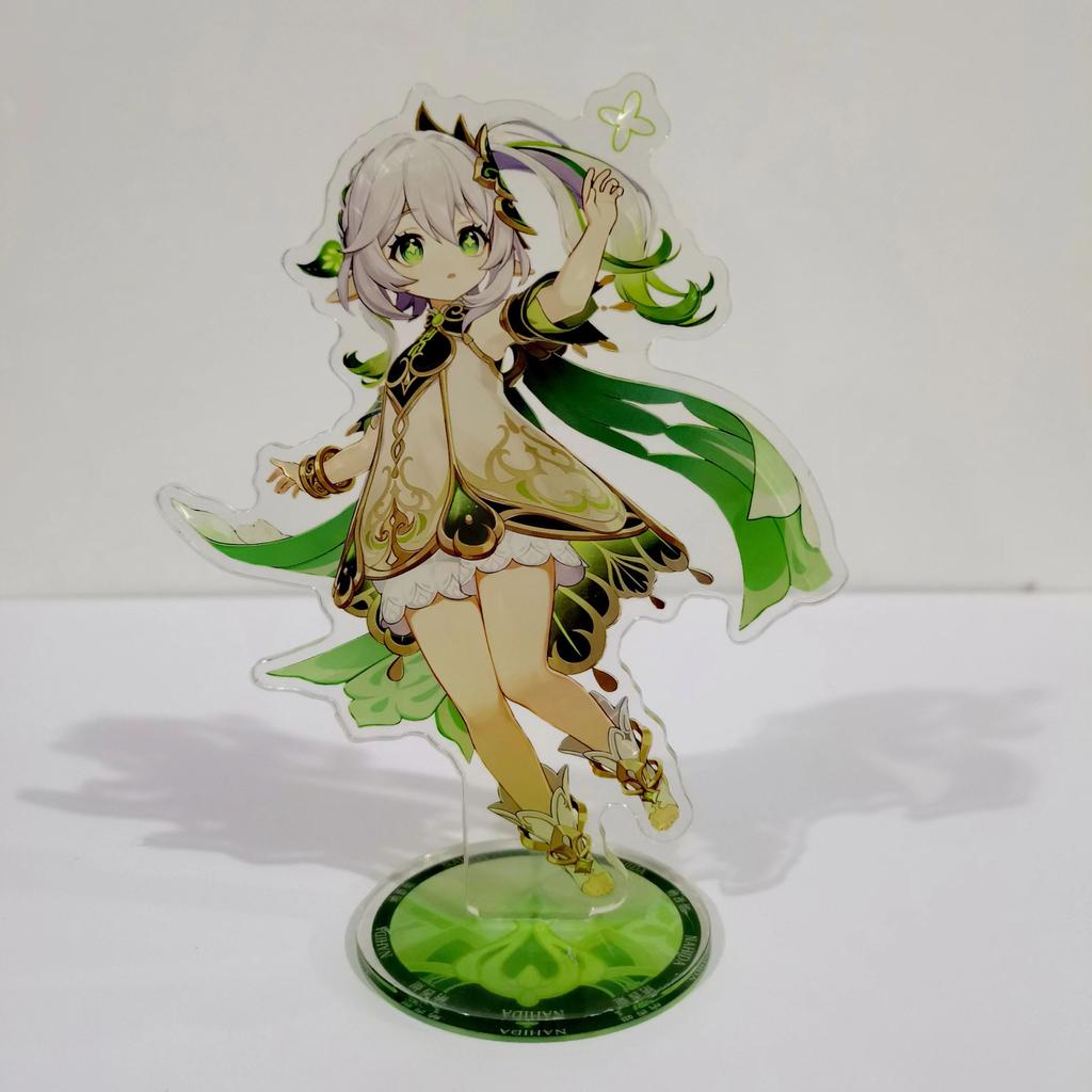 Genshin lmpact Anime Figure Varka Acrylic Stand Lauma Flins Aino Ineffa Model Plate 1pc Desk Decor Standing Sign Game Fans Durable Gifts