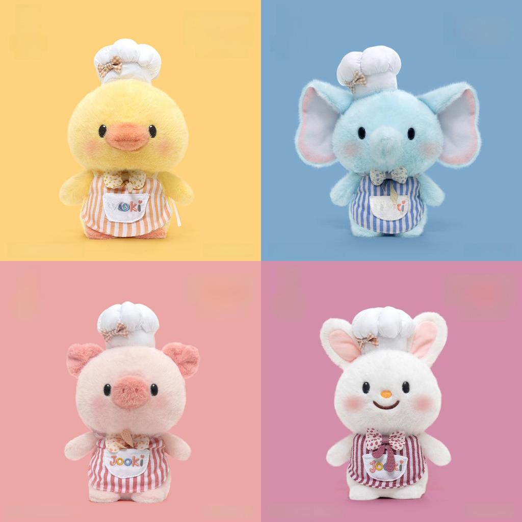 Stuffed Chef Pig Plush Doll For Girls Kids Bedtime Sleep And Play