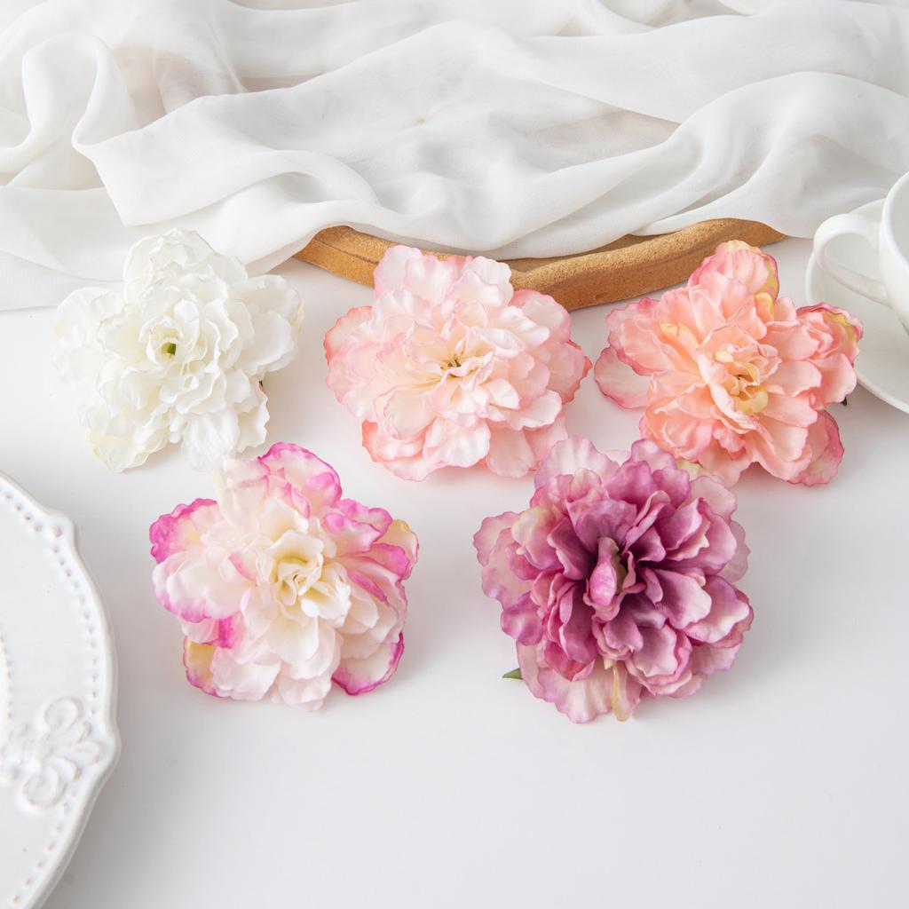 5/10 Stück Künstliche Blumen Pfingstrose Hochzeit Brautparty Valentinstag Zuhause Dekorations Gartenbögen Party DIY Geschenke Heißer Verkauf Blütenkopf