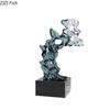 Transparent Taihu Stone Rockery Creative Resin Crafts Sculpture Desk Ornaments Artwork Living Room Decoration Modern Home Decor
