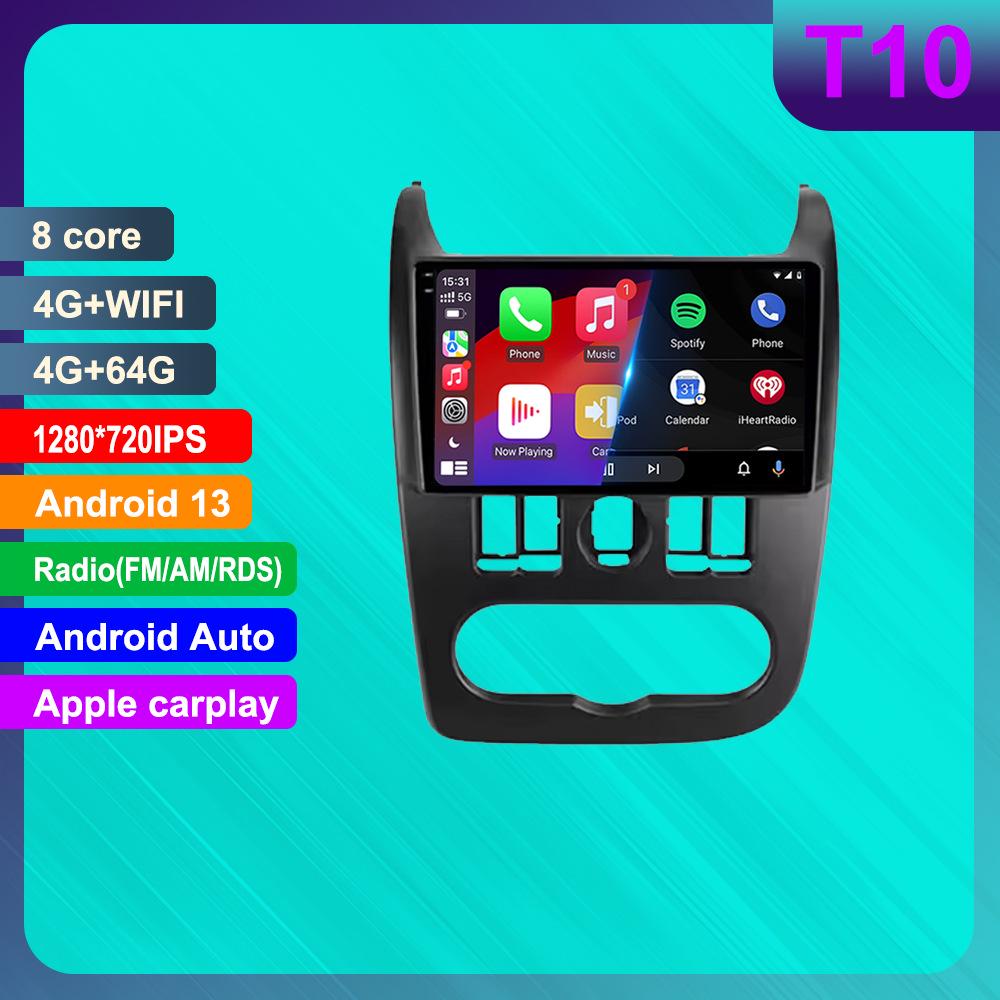 Lada Largus GPS Navigation Android HD Smart Control with Reverse Camera & CarPlay