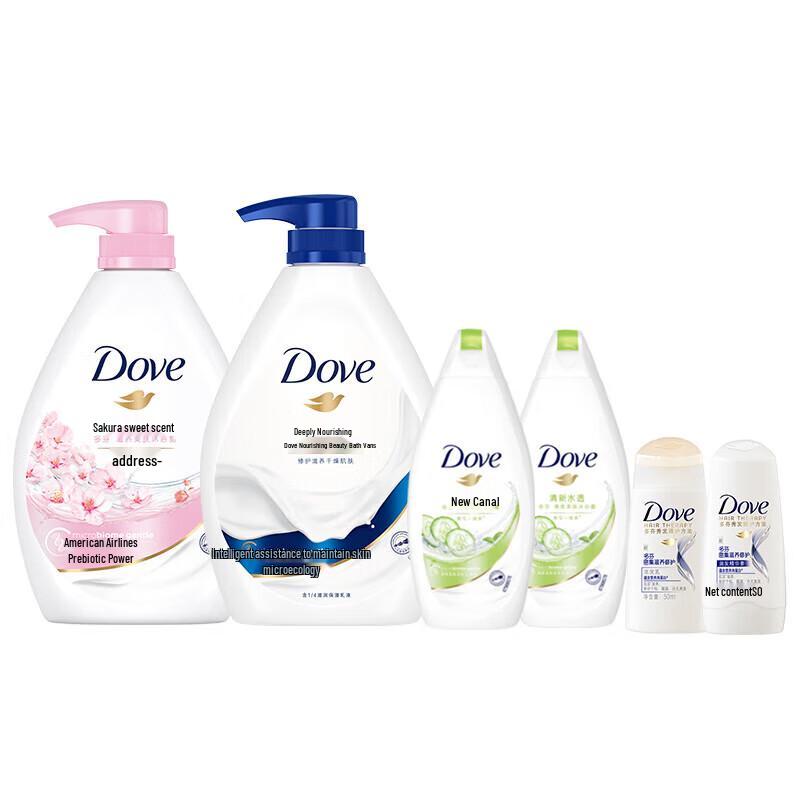 Dove Shower Gel Set