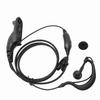 G Shape Headset with PTT Mic Clear Sound Quality 2 Way Radio Earphone for MOTOROLA XPR6000