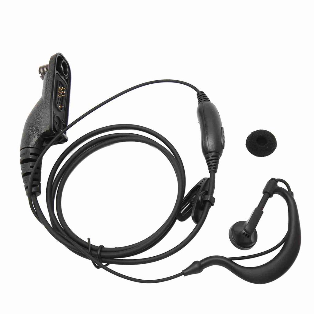 G Shape Headset with PTT Mic Clear Sound Quality 2 Way Radio Earphone for MOTOROLA XPR6000
