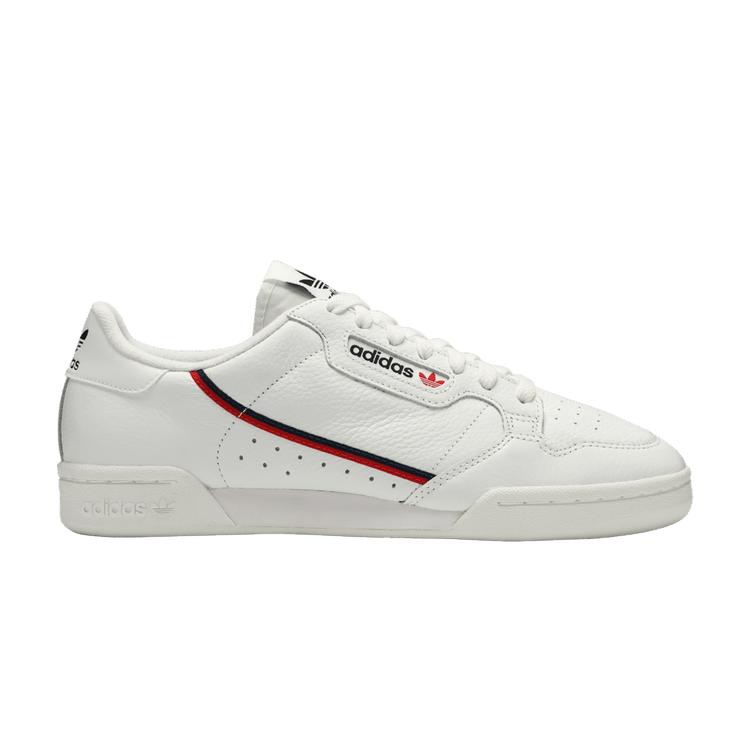 adidas Continental 80 Белый Алый Темно-синий 41
