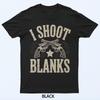 I Shoot Blanks Vasectomy Humor Design T-Shirt