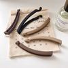 Frosted Banana Clip Women's High-end Seamless Versatile Hair Clip Fashion Simple Hair Accessories