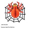 Halloween Spider & Bat Honeycomb Paper Decorations for Bars and KTV Venues
