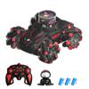 Remote Control Stunt Car with Pojection Light Music 2.4GHz 360 Degrees  Rotating Remote Control Car One