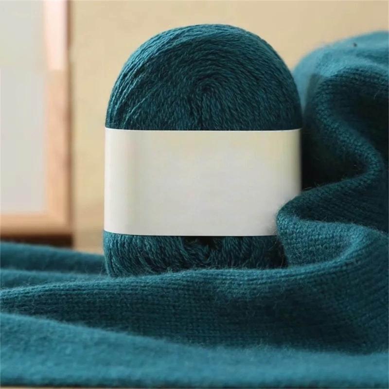 Weiches Mohair Kaschmir Wolle Strickgarn Leichtes Handstrickgarn DIY Schal Schal Häkelgarn für DIY Pullover