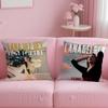 Populära sångerskan Lana Del Rey Kuddfodral Mjukt & Lätt att Tvätta Örngott – Mångsidigt för Soffa, Säng, Resa och Kontor