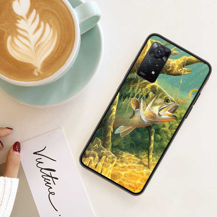 

Recreational activities Carp Fishing Fish Phone Case For Redmi Note 14 13 Pro 5G Plus 12 12C 10 10A 10C 9 9A 9C 9T 8 8A K60 K70 Redmi K70(K70 Pro)