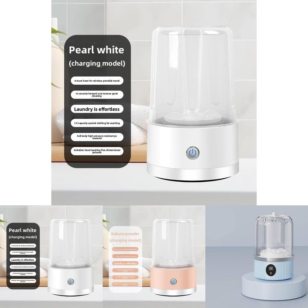 Mini Tragbare Waschmaschine mit UV-Sterilisation für Babykleidung und Unterwäsche
