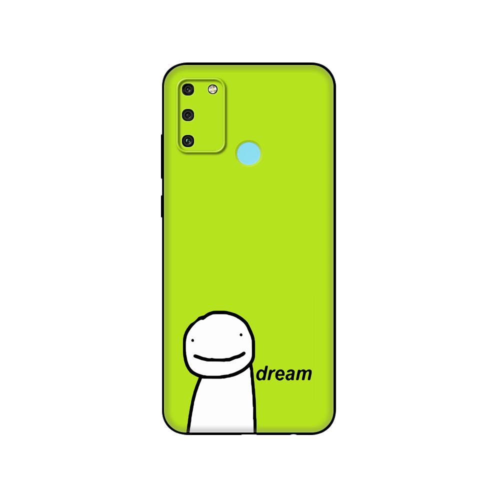 Black tpu Case For Honor 8a Prime 8s 9 10X Lite 9A 9C 9X Premium Pro 9S Case Cover Dream Smp Smile