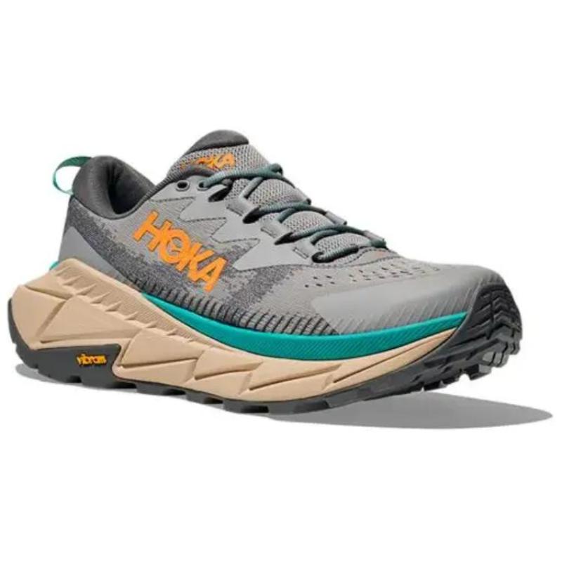HOKA ONE ONE SKYLINE-FLOAT X Collection Anti-Slip Wear-Resistant Low-Top Trekking Shoes Men's Gray Sneakers 1141610-SYK