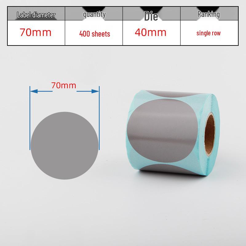 Waterproof Adhesive Thermal Barcode Stickers - Various Sizes