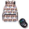 Art Vase Student Backpack School Bag Hiking Travel Daypack for Boys Girls Fashion Bookbag Shoulder Bags