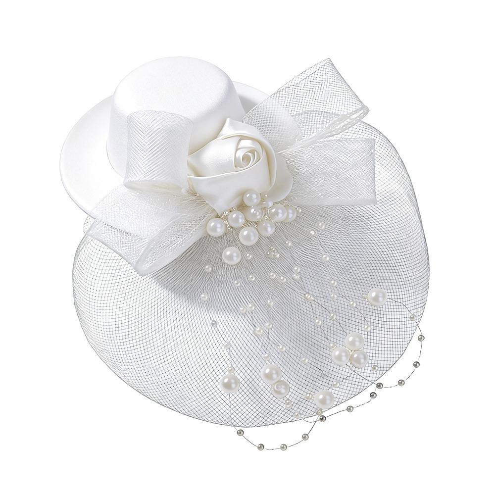 Elegante Netz-Zylinderhüte für Abendessen, Bühne, Fotoshow, Geburtstag, Kinderparty-Accessoire