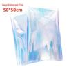 Iridescent Laser Epoxy Film: Dazzling DIY Craft Material & Fresh Flower Wrap
