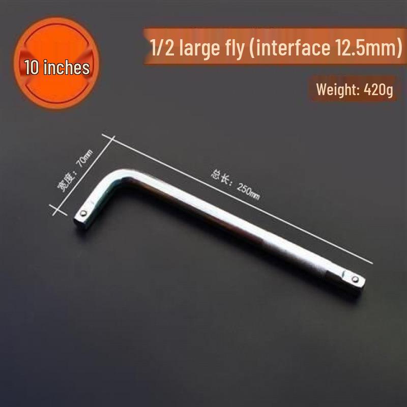 1/2'' Electric Wrench Hex Socket, 8cm, 34-46mm, Repair Tool