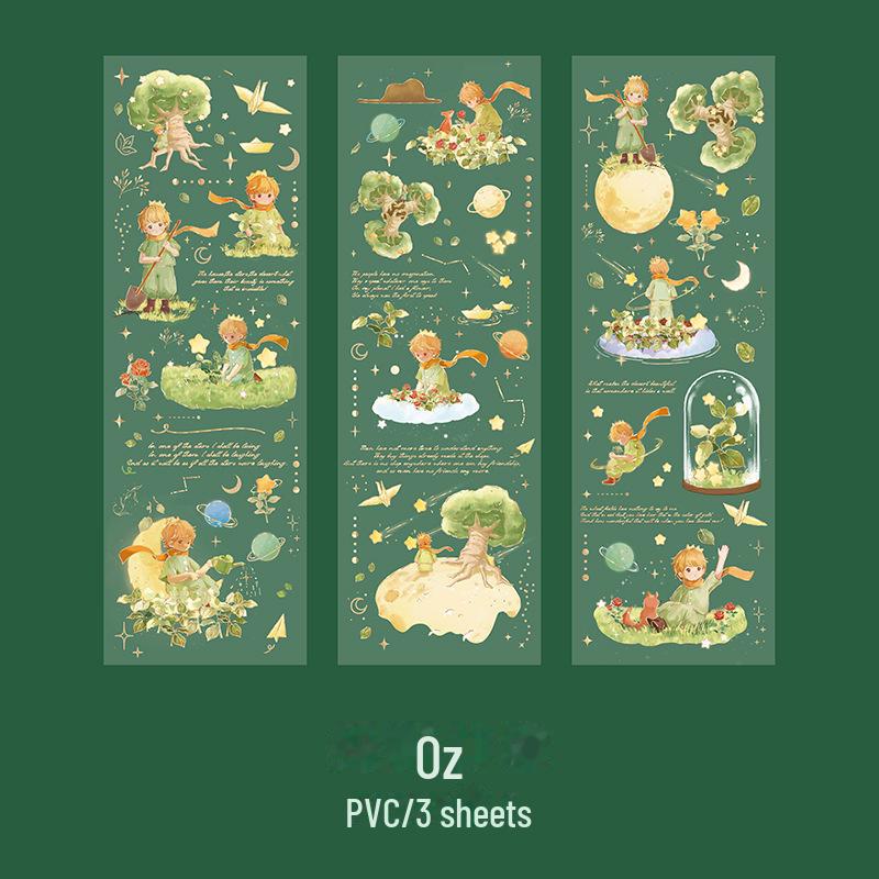 

Мистер. Бумага 3D ПВХ горячее тиснение плоские наклейки - Prince Star Dream Series Oz