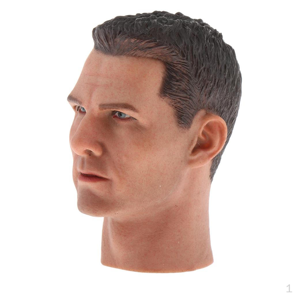

1/6 Scale European and Male Figure Head Sculpt Series, Tough Guy , Doll for 12 Action