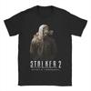 Originelles Fisch Aus dem Wasser T-Shirt Für Unisex Damen Rundhals Kurzarm Oberteile Stalker 2 Baumwolle Sommer Oberteile Hemden