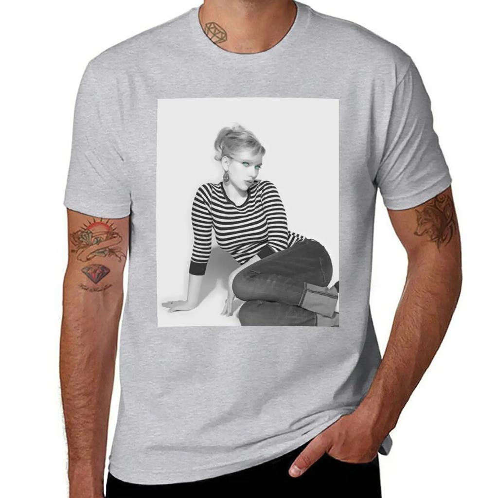 Mrs. Johansson 3 T-Shirt cute tops heavyweights sublime funny t shirts