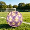 1pc Crown Glory Theme Soccer Ball Football, Size 5, Lightweight PVC, Outdoor Training Soccer Ball,Gift c65136