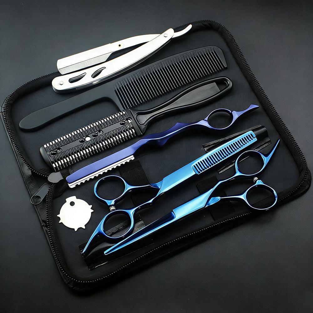 6 Inch Haircutting Kit Cutting Tool Styling Tool Barber Shears Tools Thinning Tool Vibrant colors Hair Clippers Barber Shop