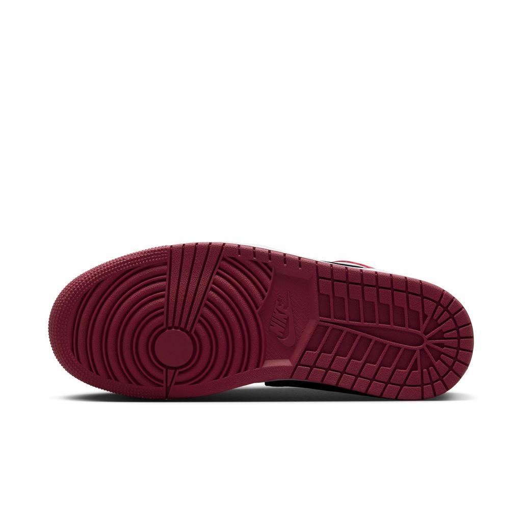 Dámské tenisky Air Jordan 1 Low SE Velvet Black Toe Bílé Gym-Red FZ3242-001