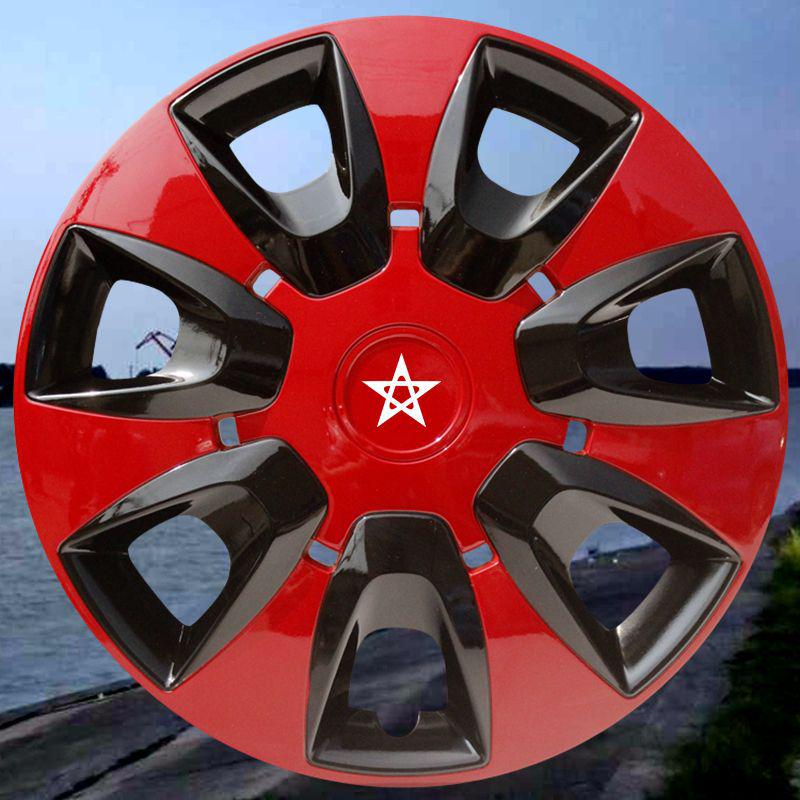 Red Star Wheel Covers v2: Fit 20-25 inch Iron Wheels with Decorative Rim Car Accessories