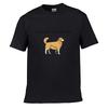 Anatomy Of A Golden Retriever Funny Dog Diagram Unisex Summer Washed Tee Loose Distressed Top