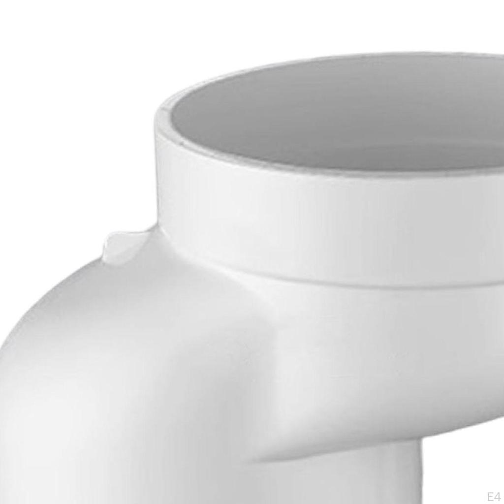 Bathroom Connector for Toilet Offset Hose PVC Adapter Waste Systems
