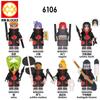 Minifiguren Naruto Collection Set zum Verkauf Uchiha Bausteine ​​Actionfigur Blöcke Spielzeug