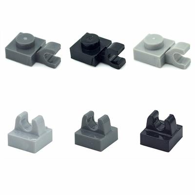50 teile/los 1x1 Dot Ziegel DIY Fliesen 1*1 mit Clip Montieren Partikel Bausteine 15712 2555 Pädagogisches technische MOC Teil Spielzeug