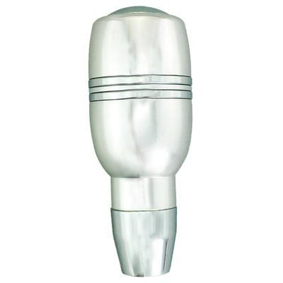 Abfer Car Shift Knob Button Shifter Knob AT Vehicle Vehicle Supplies Interior (Silver)