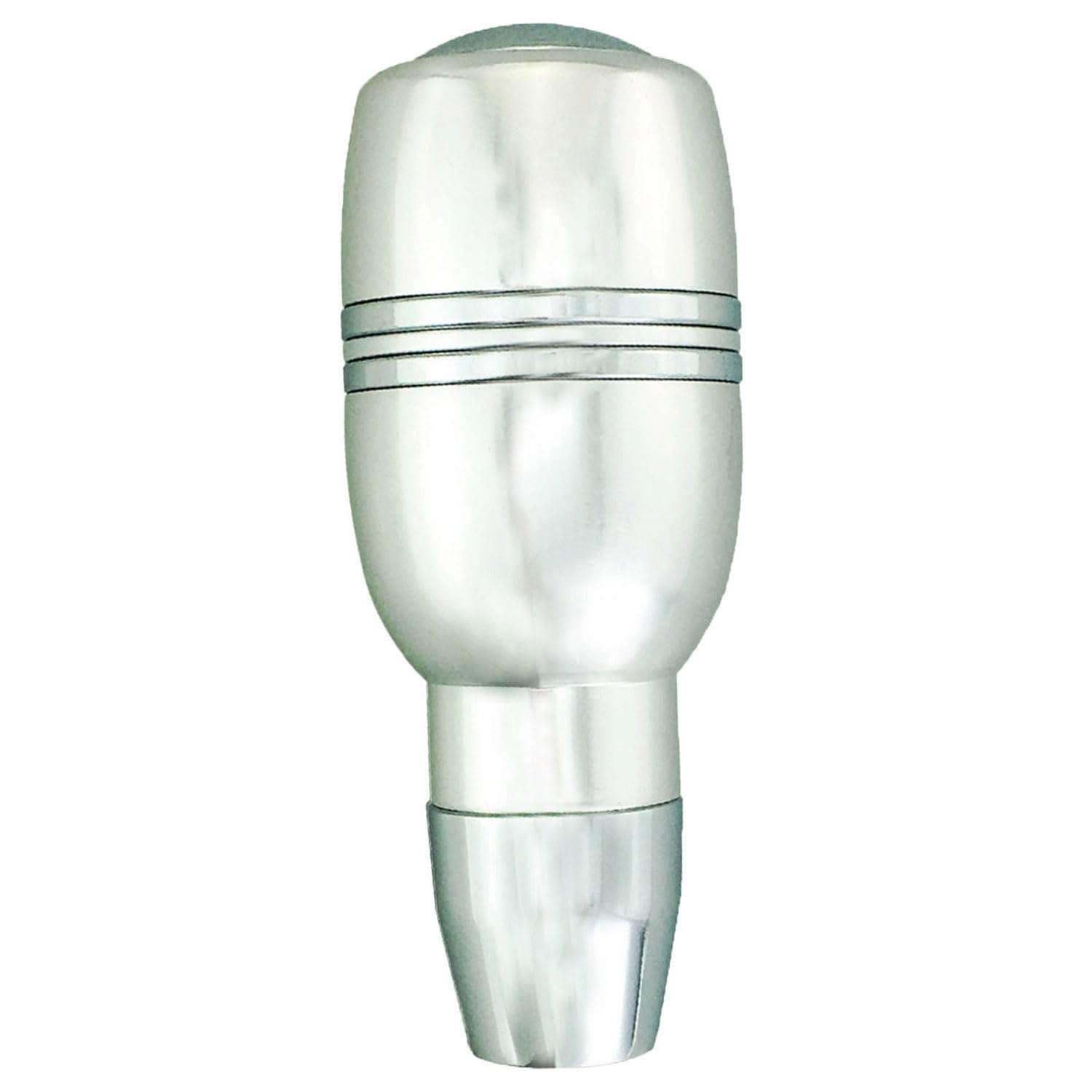 

Abfer Car Shift Knob Button Shifter Knob AT Vehicle Vehicle Supplies Interior (Silver) серебряный