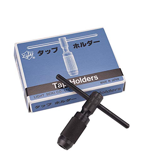 

Light Seiki Tap Holder, Tap and Die Set, Ratchet Handle, Work Tool, Tap Handle, M3-M6 Tap and Die Set (Pack)