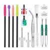 14Pcs Sewing Machine Cleaning Kits Sewing Machine Repair Tool Include Tweezer Double Headed Brush Screwdriver Repair