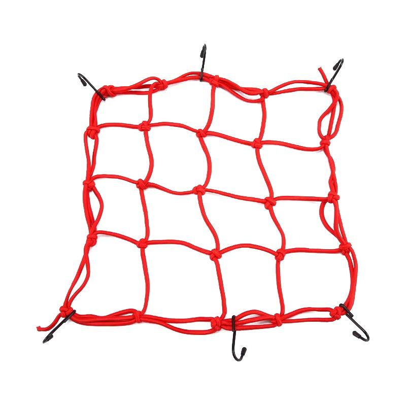 Elastická síťovaná kapsa na lano Kapsa na helmu na motorku Síťovaná kapsa na palivovou nádrž Popruh na síťku na zavazadla Síťovaná lanová krytka a síťka na nečistoty