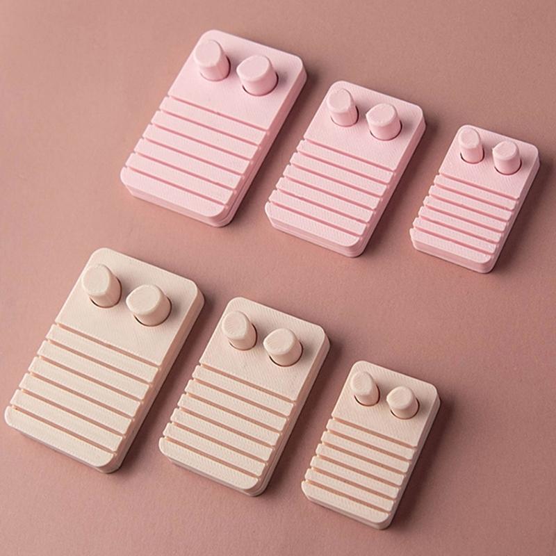 Flexible PLA Clay Earring Mould Set for Line Shaping and Creative Bowknot Designs In Jewelry Crafting