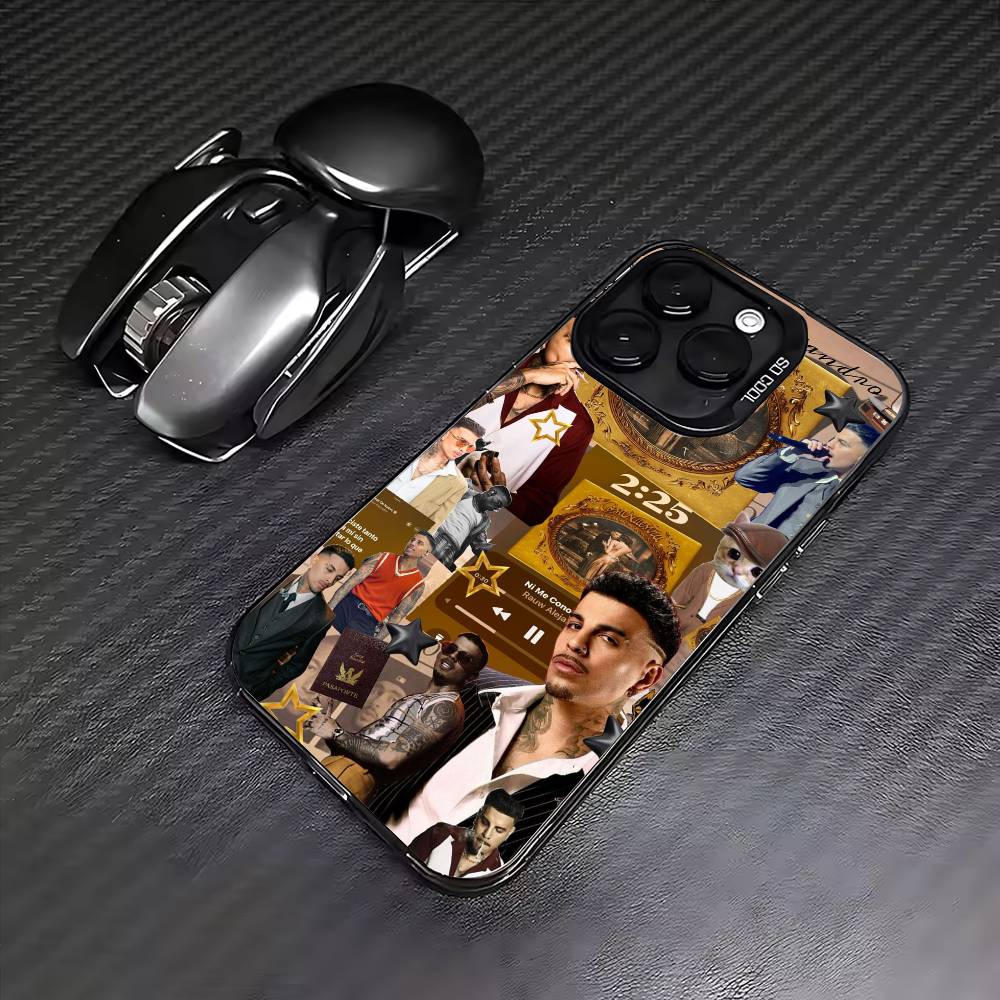 R-Rauw A-Alejandro Phone Case For iPhone 17, 16,15,14,13,12,11 Plus,Pro Max, Colorful Silver Funda Cover