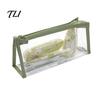 School Supplies Case Transparent PVC Pencil Case, Large Capacity Waterproof Stationery Student Pen Storage Organizer, Durable Zipper Bag for Exam
