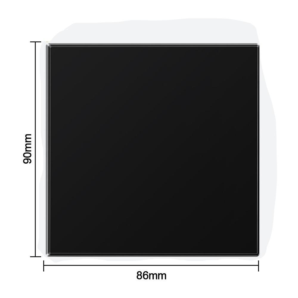1 Stück Kabelbuchse mit Gummiauflage 86Typ Wandblindplatte mit Auslassloch Dekorative Abdeckung Kabel Organizer Lagerung