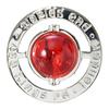 Vivienne Westwood Giant Orb Limited Edition Saturn Transparent Giant Ball Necklace Unisex necklace Red 6302034202P182CN001