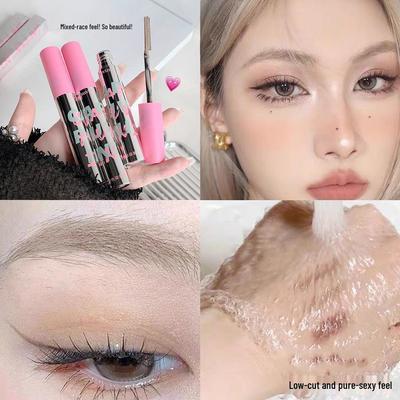 Cappuvini Pink Cap Eyebrow Tint - Smudge-Resistant, Natural-Looking Makeup for Students
